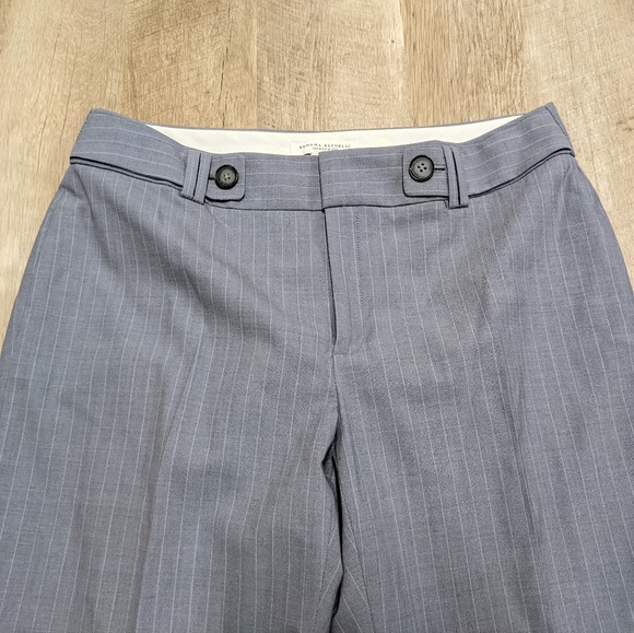 Banana Republic Jackson fit Gray Wool Blend Trouser Pants - Picture 3 of 11